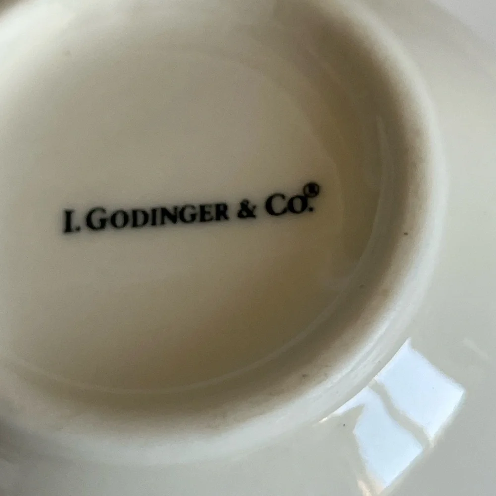Vintage I. Godinger & Co Cream Lace Creamer